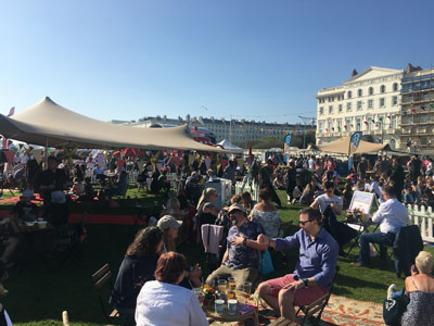 Hove Village Sponsors the Foodies Festival Hove